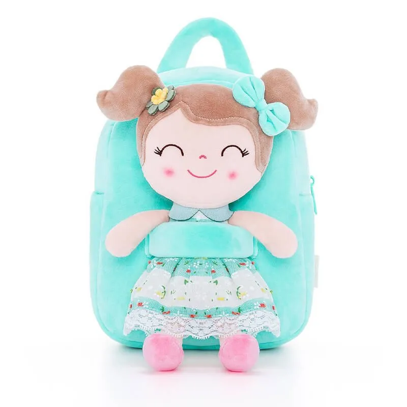 Gloveleya 9-inch Toddler Backpack Spring Girl Backpacks Green