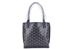 GOYARD ANJOU MINI BAG NAVY BLUE COLOR WITH DUST COVER