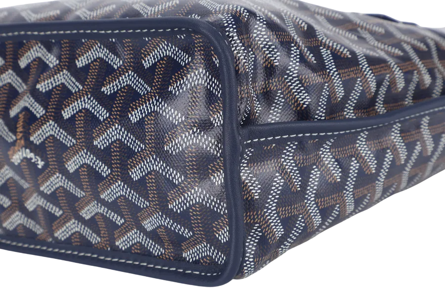 GOYARD ANJOU MINI BAG NAVY BLUE COLOR WITH DUST COVER