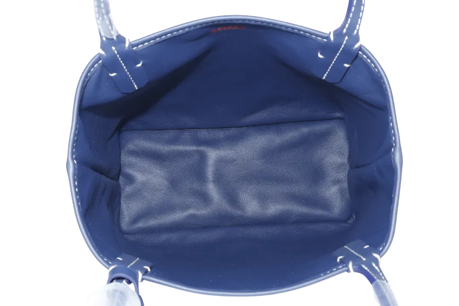 GOYARD ANJOU MINI BAG NAVY BLUE COLOR WITH DUST COVER
