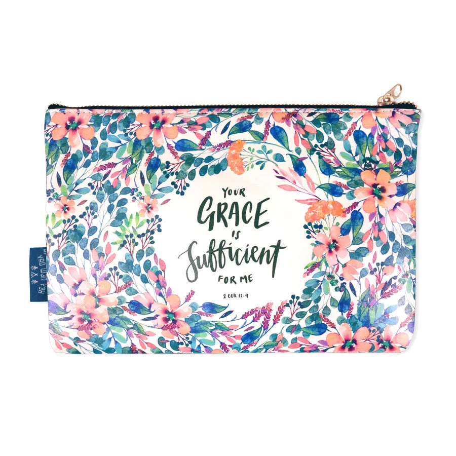 Grace Is Sufficient {Pouch}