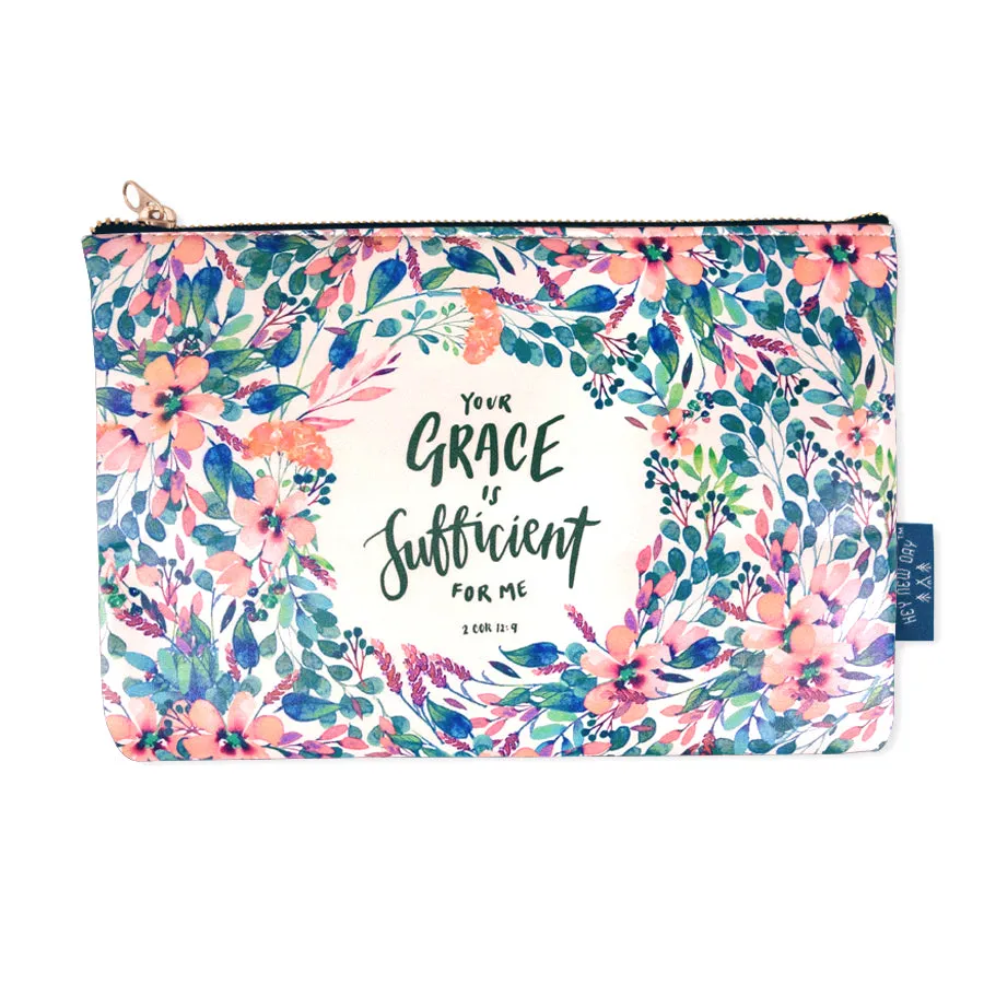 Grace Is Sufficient {Pouch}