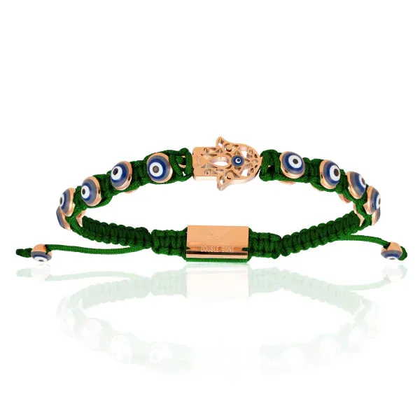 Green Pink Bracelet Combination