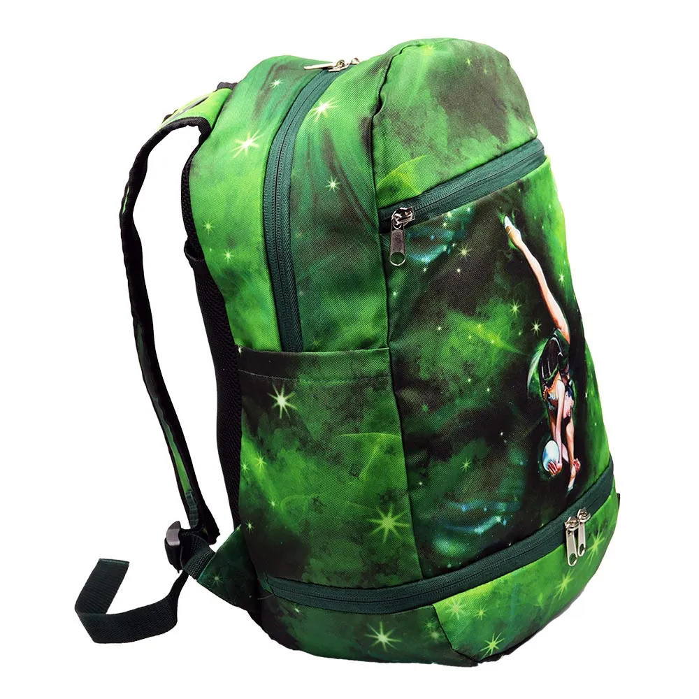 Green Rhythmic Gymnastics Backpack