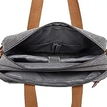 GREY LAPTOP BAG (3-IN-1)