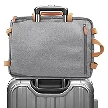 GREY LAPTOP BAG (3-IN-1)