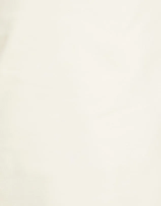 Grove Straight Leg Pant Seashell White Stretch Leather