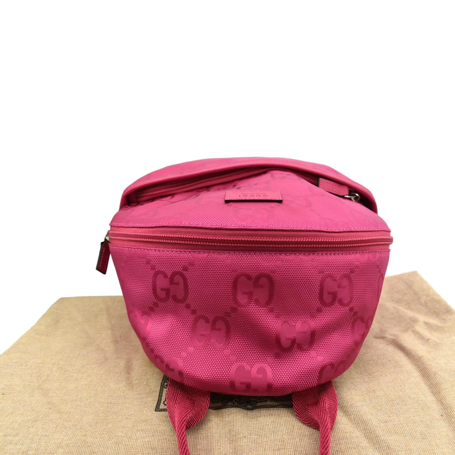 GUCCI Children's GG Coated Canvas Backpack Pink 271327