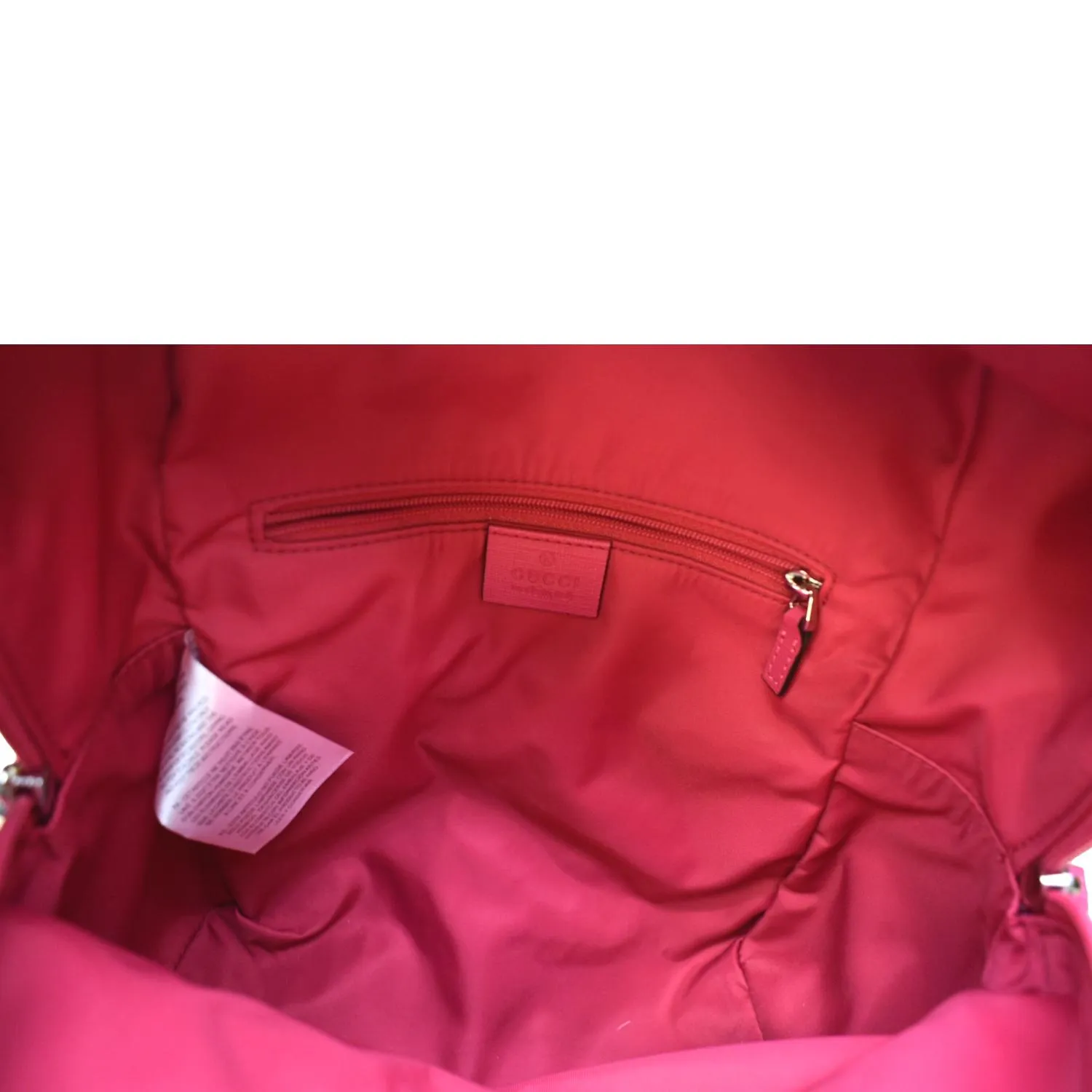 GUCCI Children's GG Coated Canvas Backpack Pink 271327