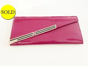 Gucci Sigrid Patent Leather Clutch