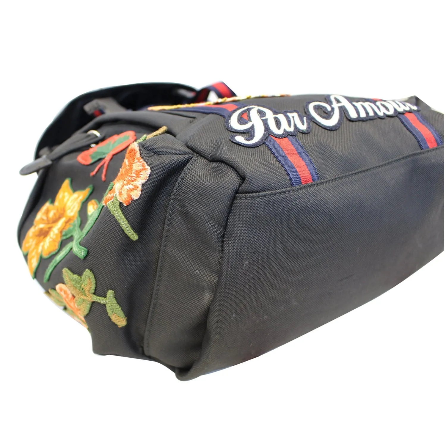 GUCCI Techpack Backpack with Embroidery Men's Backpack Bag 429037