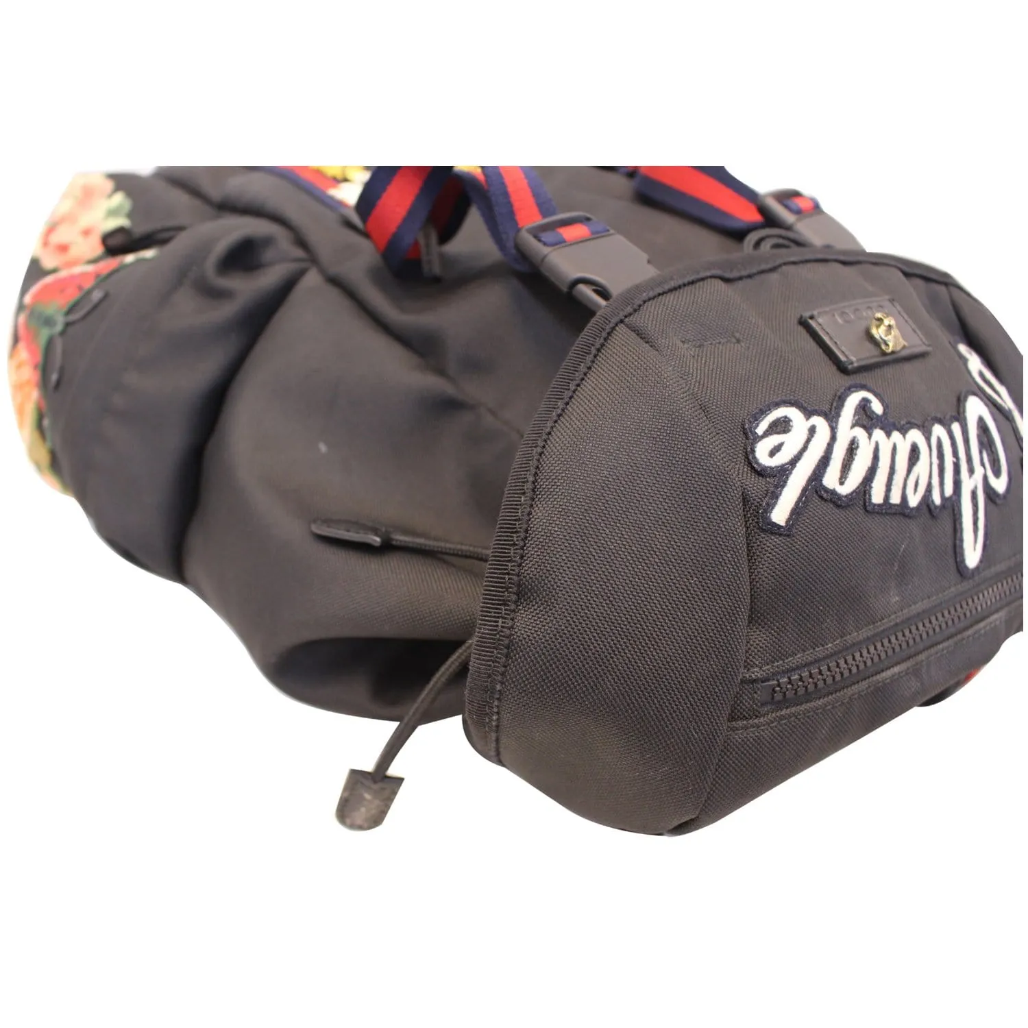 GUCCI Techpack Backpack with Embroidery Men's Backpack Bag 429037