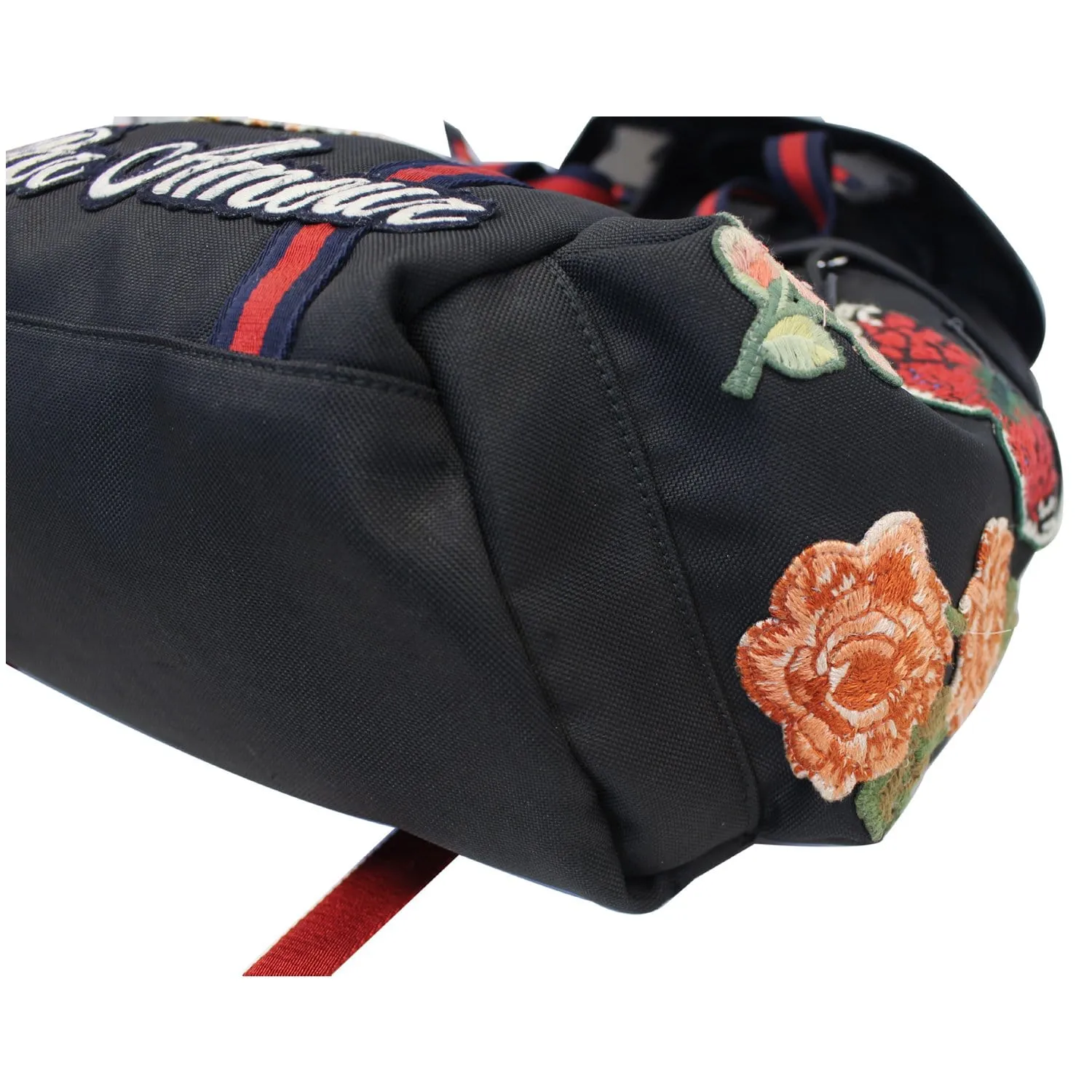 GUCCI Techpack Backpack with Embroidery Men's Backpack Bag 429037