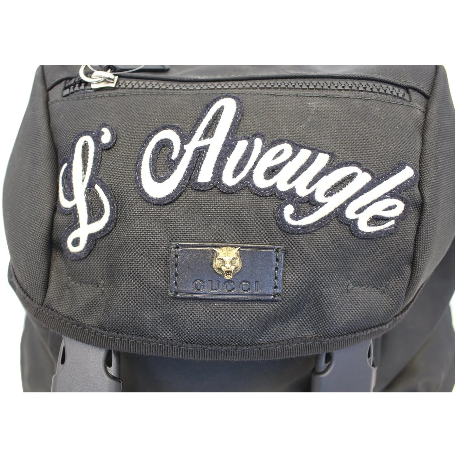 GUCCI Techpack Backpack with Embroidery Men's Backpack Bag 429037