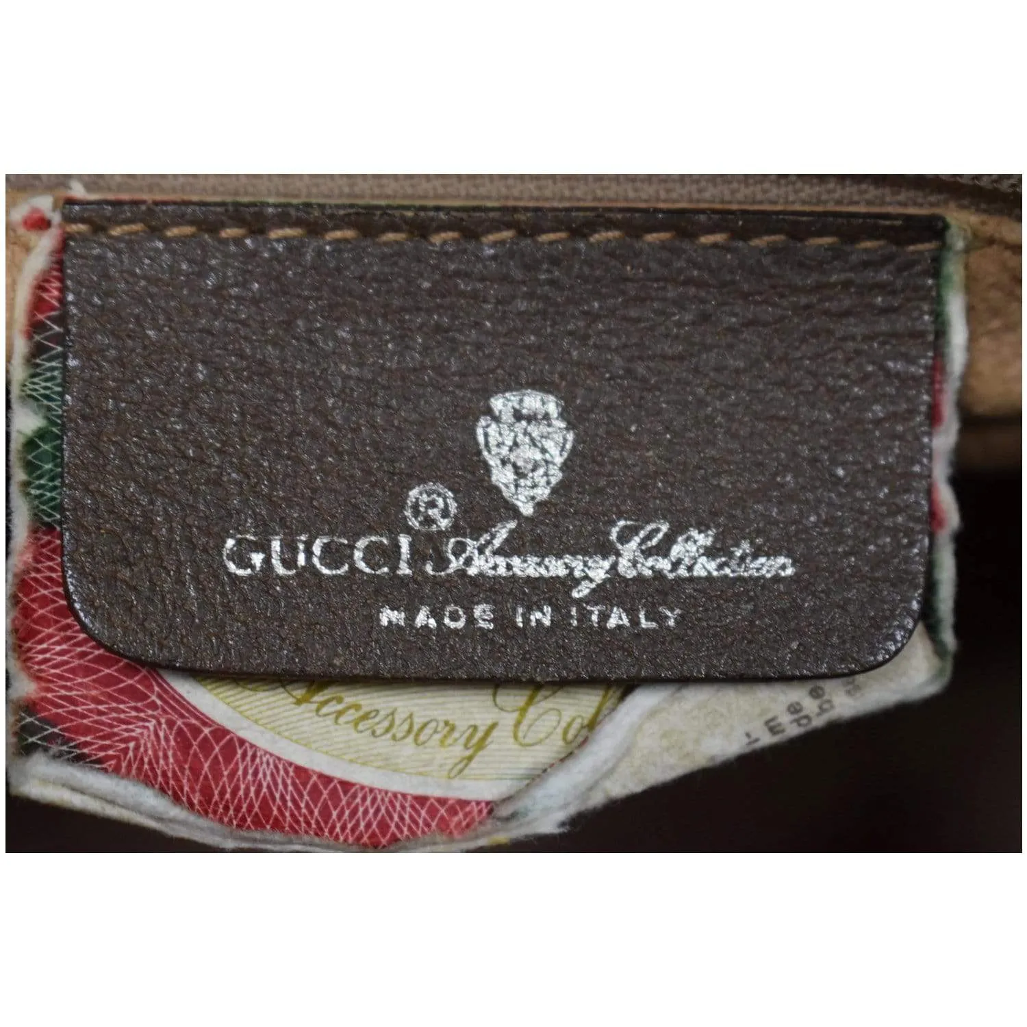 GUCCI Vintage Doctor GG Canvas Boston Satchel Bag Beige