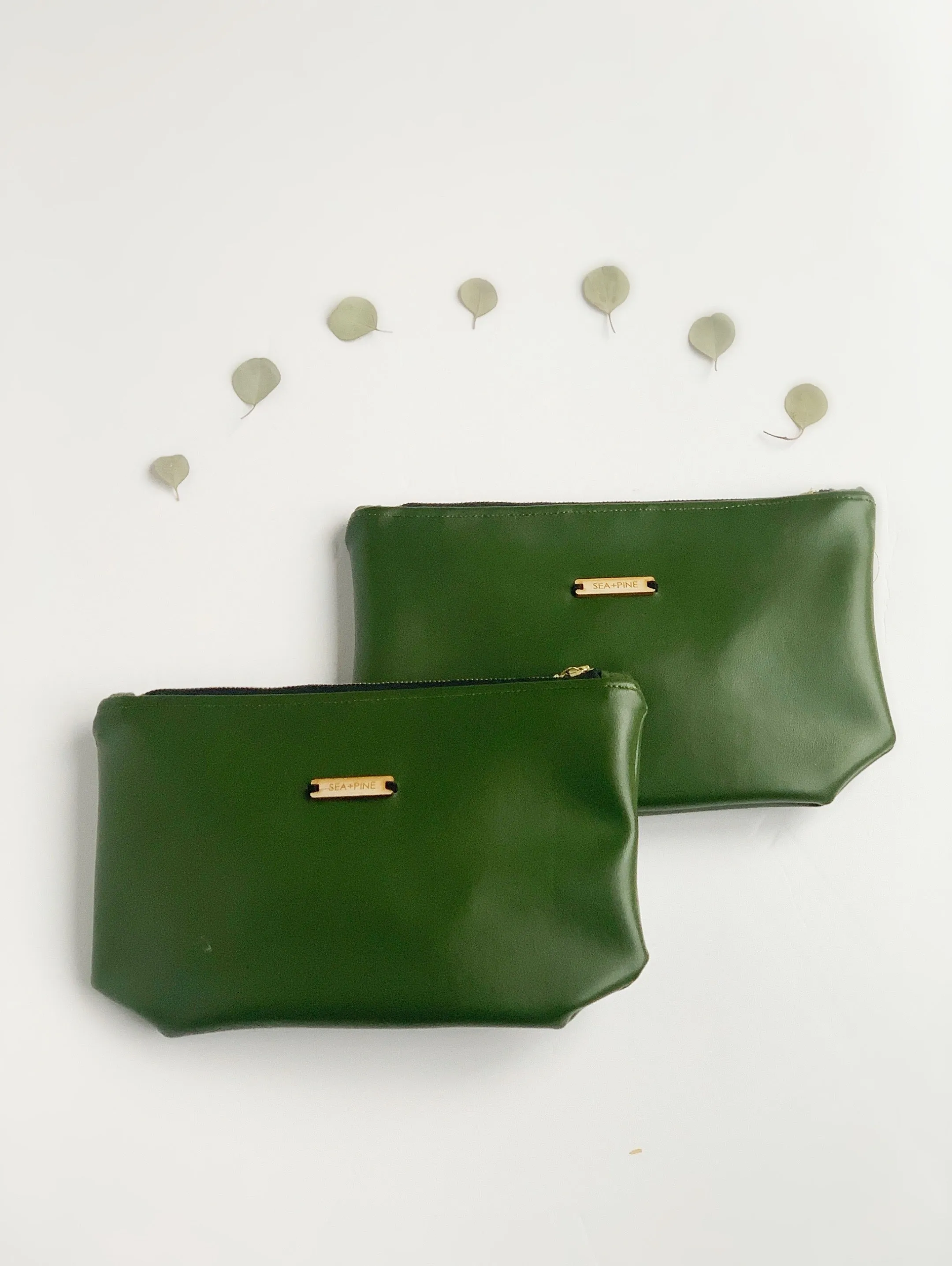 Half Moon Cactus Zip Pouch