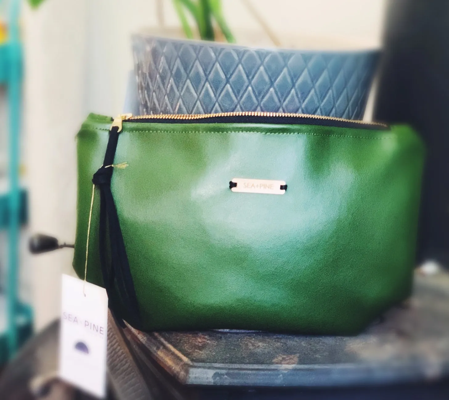 Half Moon Zip Pouch