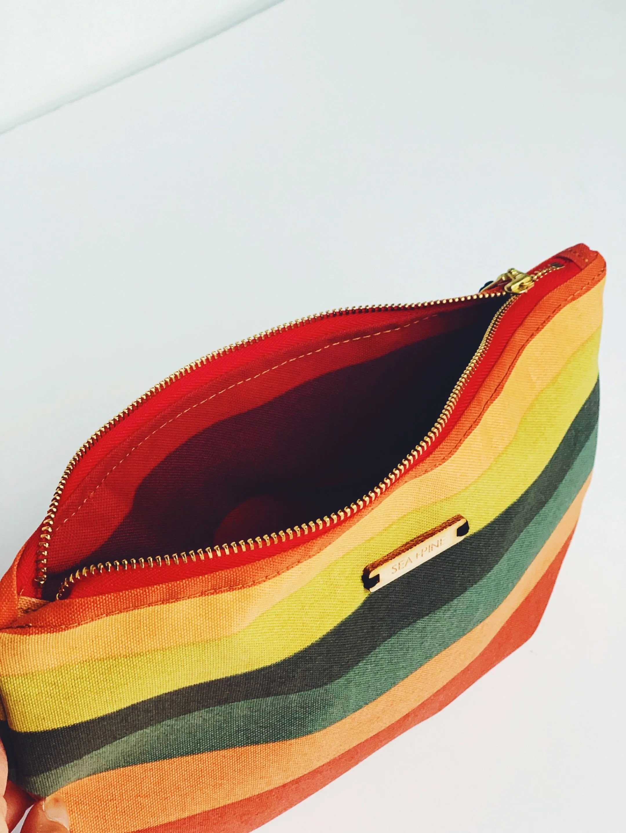 Half Moon Zip Pouch