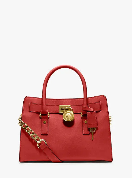 Hamilton Saffiano Leather Medium Satchel