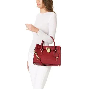 Hamilton Saffiano Leather Medium Satchel