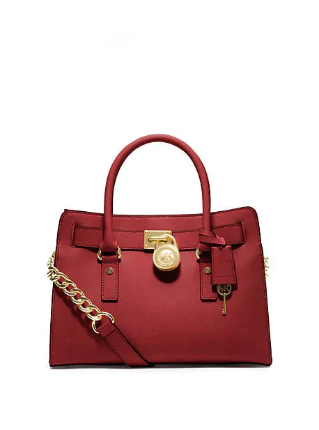 Hamilton Saffiano Leather Medium Satchel