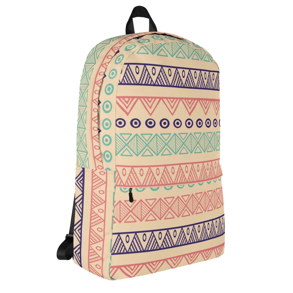 Hand Drawn Tribe - Sustainably Made Backpack