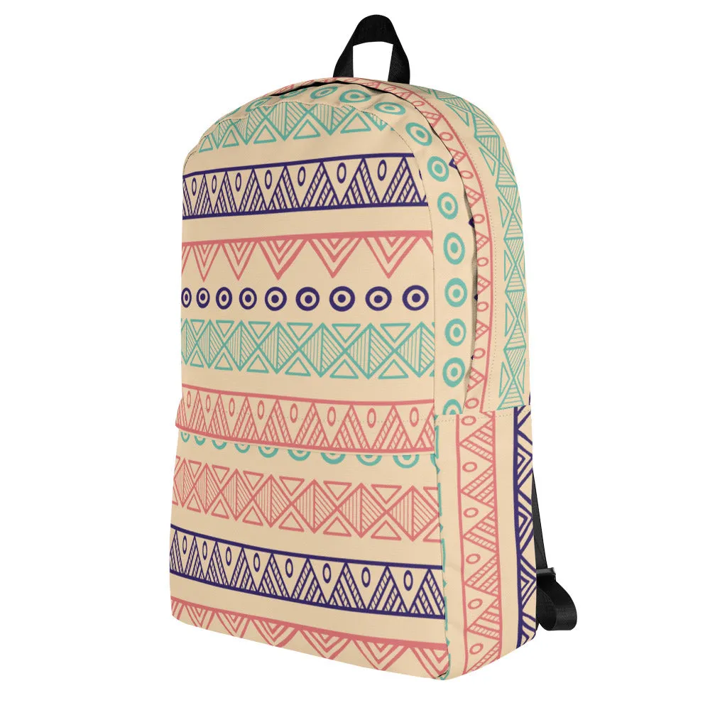 Hand Drawn Tribe - Sustainably Made Backpack