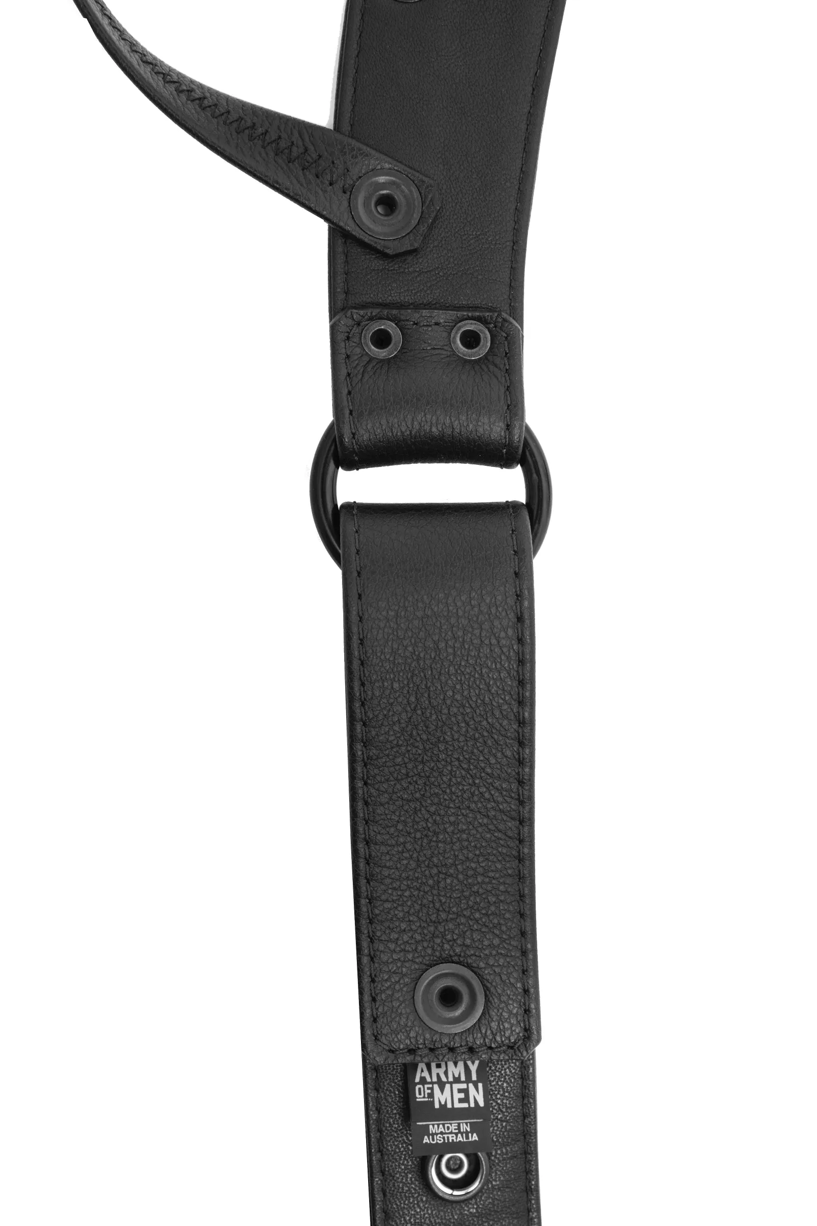 HARNESS THONG - Black