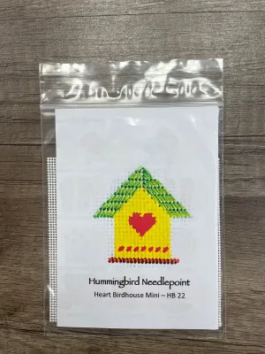 HB-22  - Mini - Heart Birdhouse