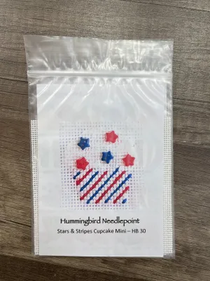 HB-30  - Mini - Stars & Stripes Cupcake