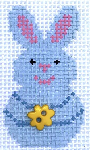HB-42 Mini - Blue Bunny Smiles
