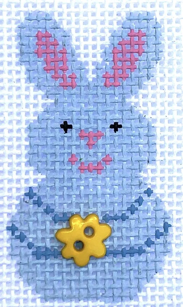 HB-42 Mini - Blue Bunny Smiles