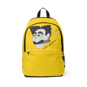 Hello Gorgeous Unisex Fabric Backpack
