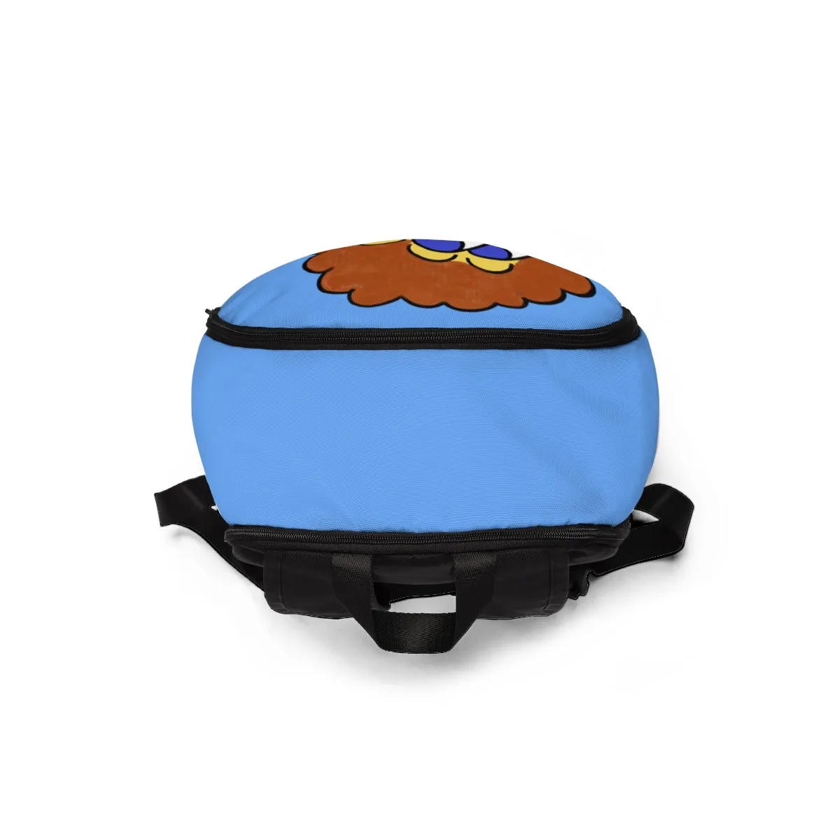 Hey, Hey, Hey!! light blue Unisex Fabric Backpack
