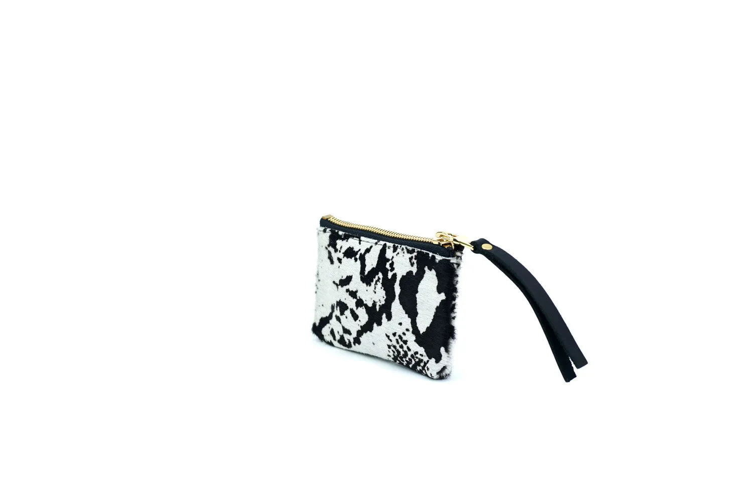 Hide Pouch, In Zebra