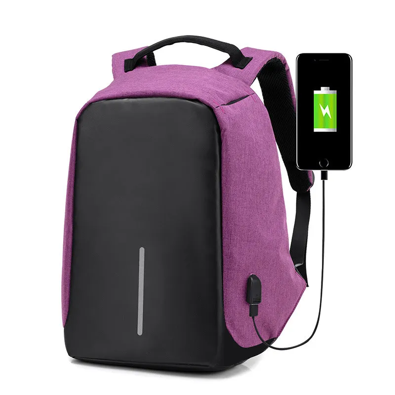 High Quality Women Backpacks Female Oxford Anti Theft Backpack Bag USB Charge 15 Inch Laptop Mochila Waterproof Travel Back Pack