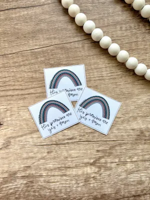His Promises Sticker
