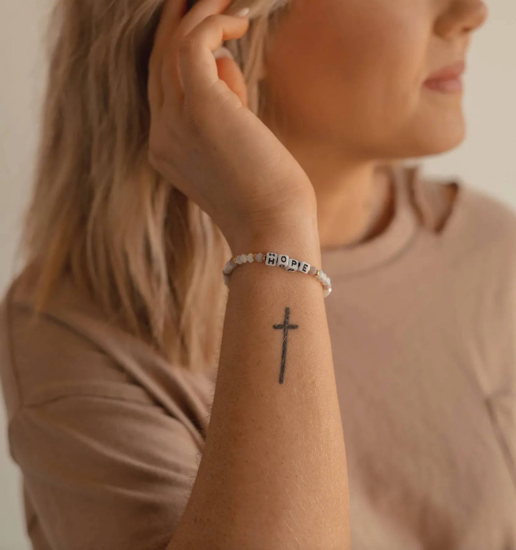 Hope Beaded Bracelet