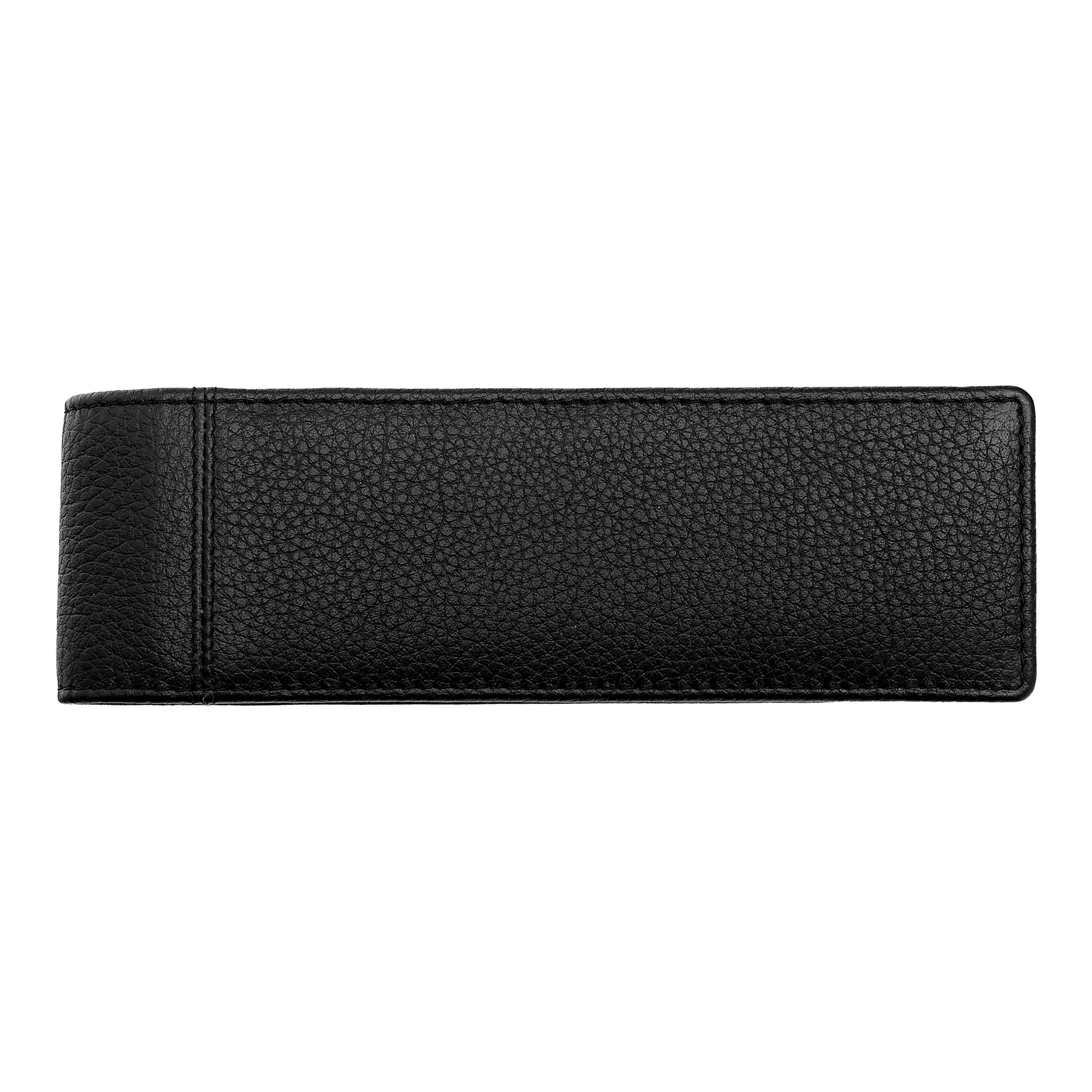 HUGO BOSS HLD417A - Double pen pouch Classic Grained Black