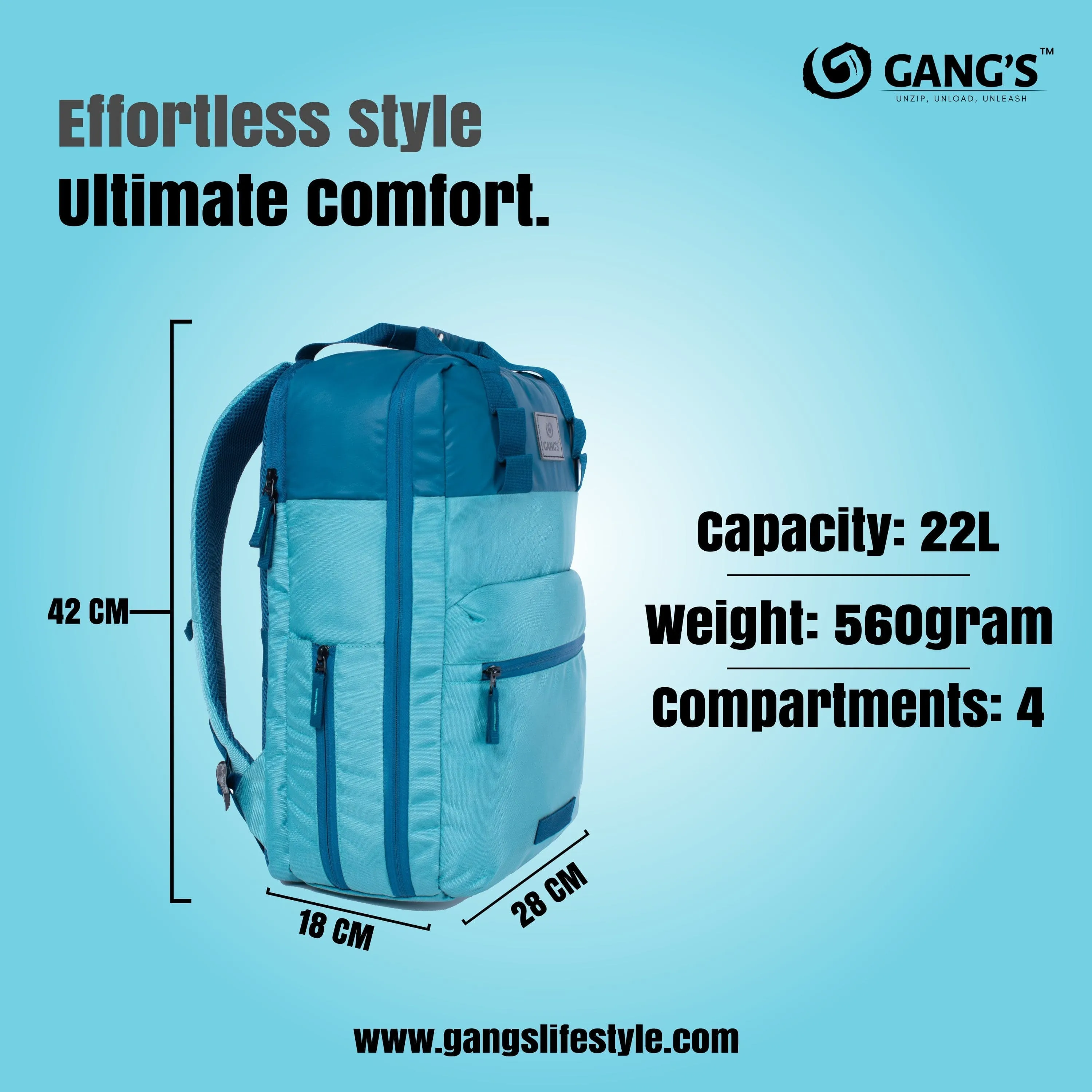 HyperPro Laptop Backpack - 25L