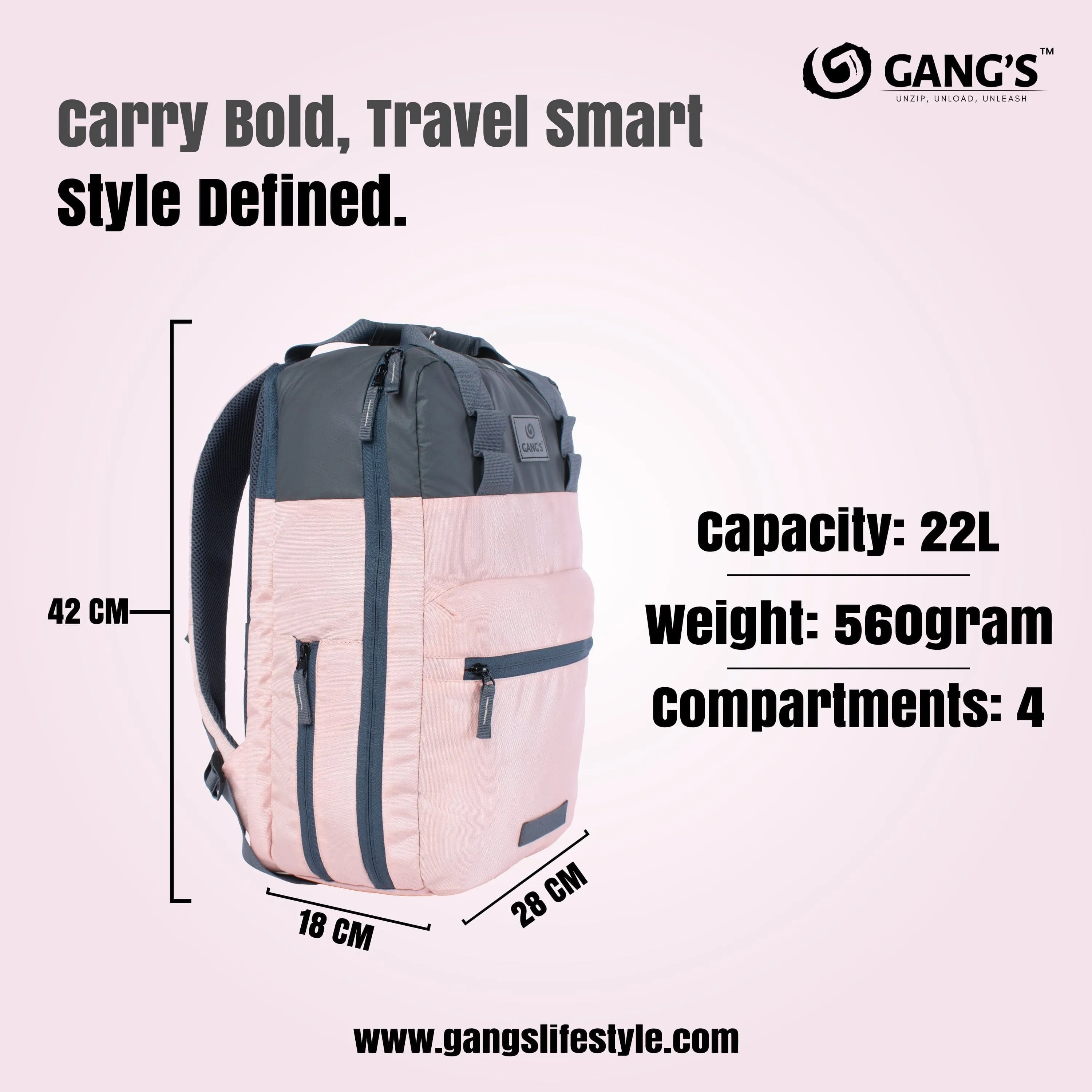 HyperPro Laptop Backpack - 25L