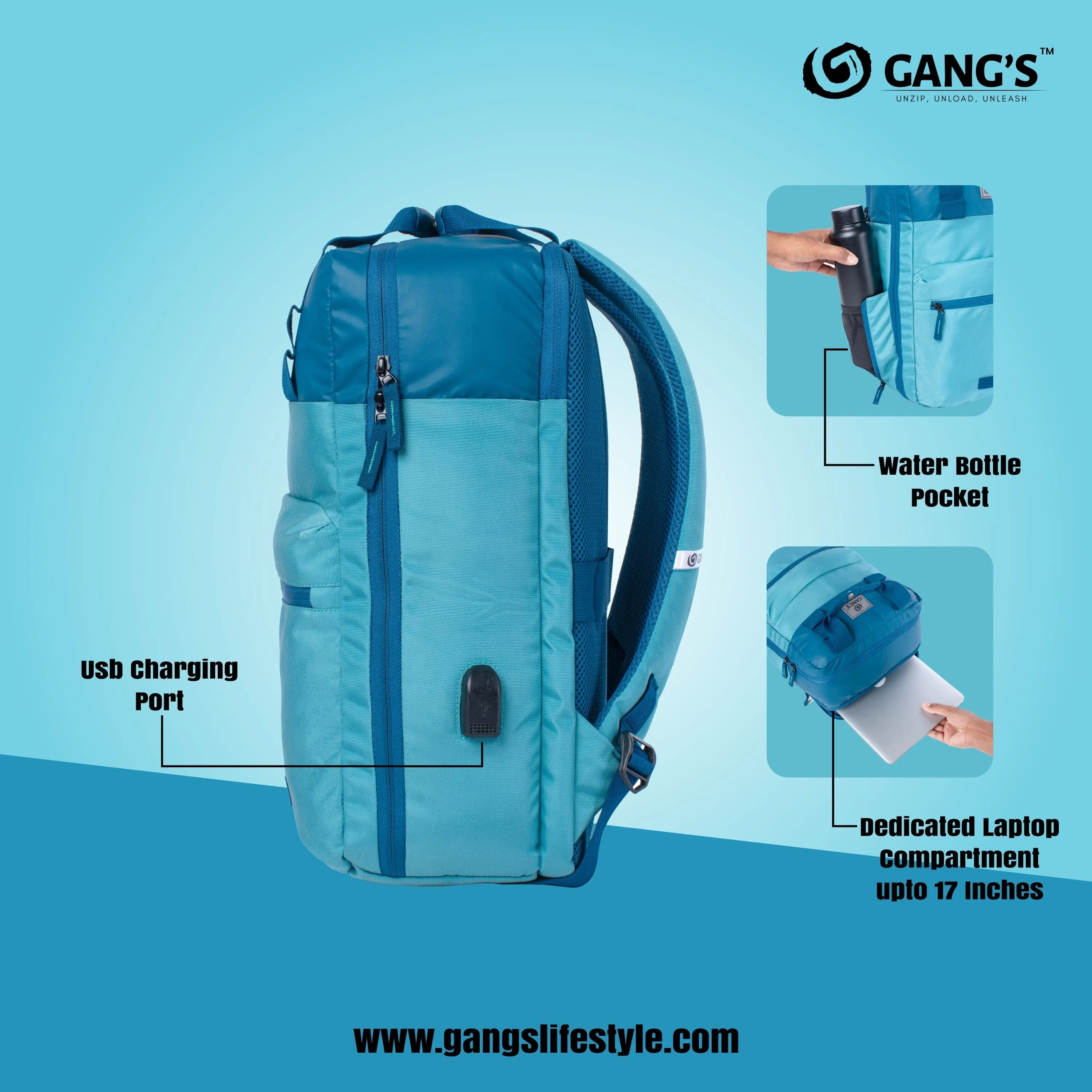 HyperPro Laptop Backpack - 25L
