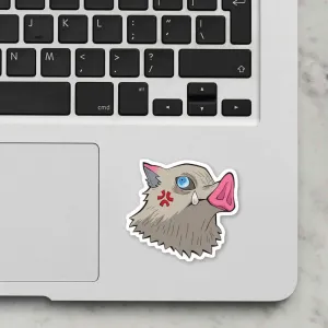 Inosuke Laptop Sticker