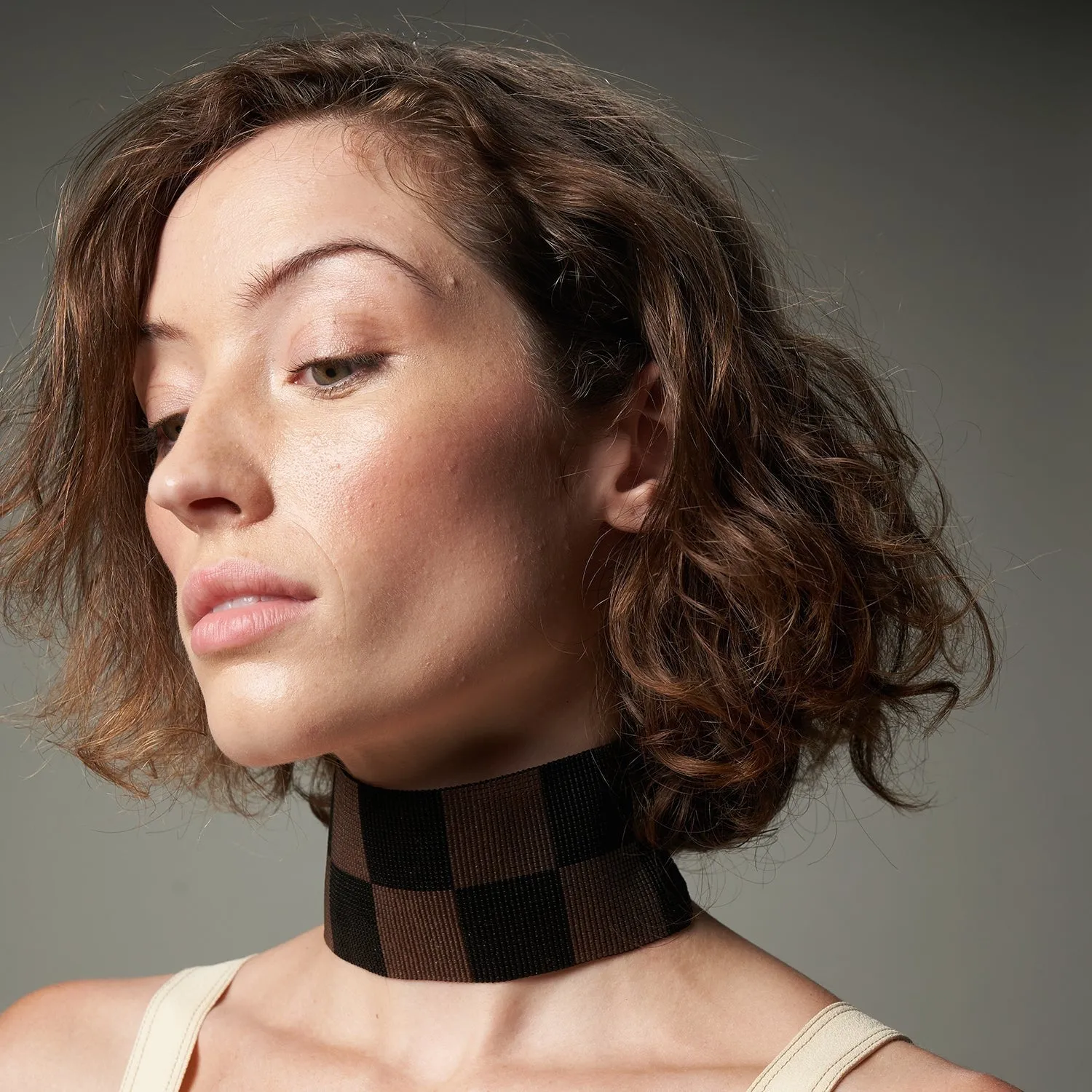 Inti Choker - Brown and Black