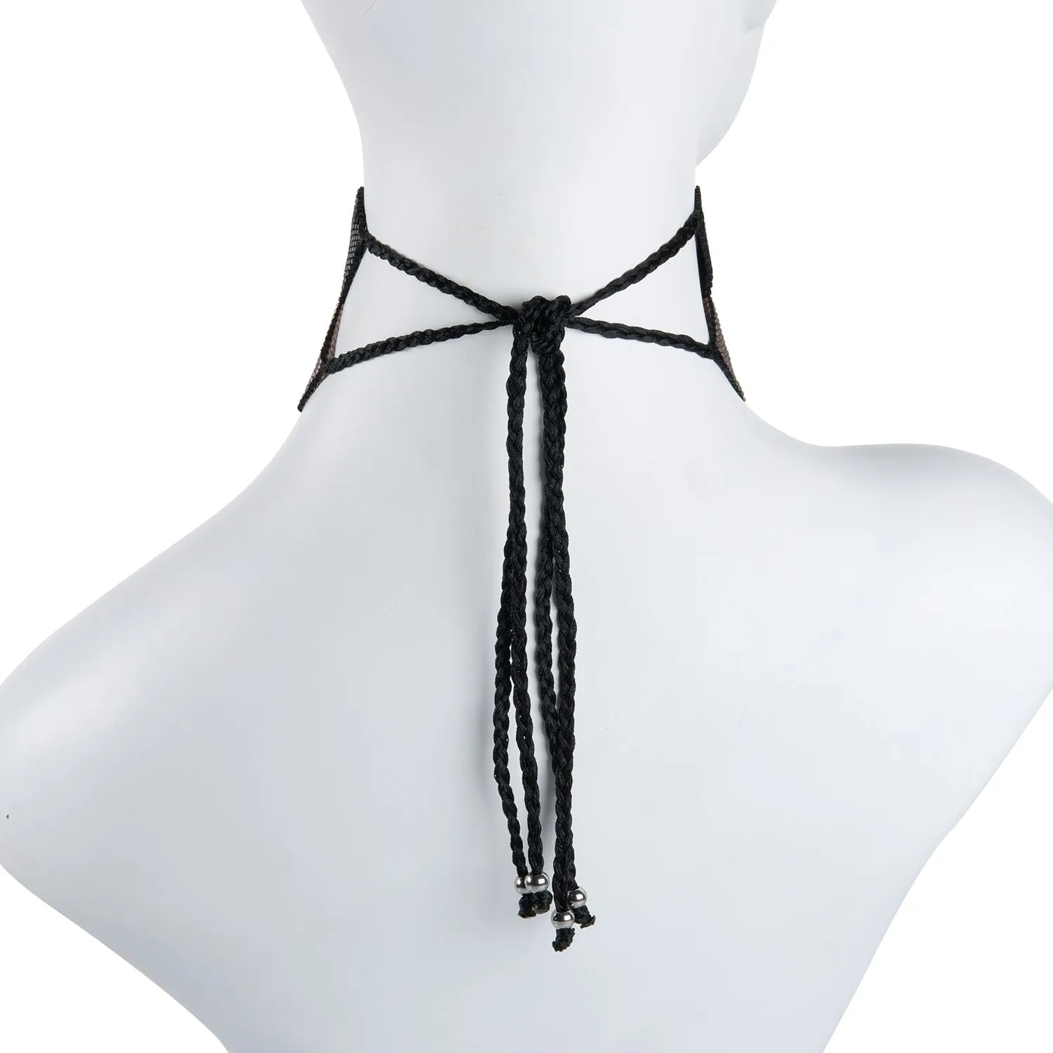 Inti Choker - Brown and Black