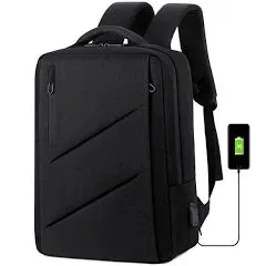 JK Anti-theft Laptop Travel Backpack with USB Charging Port