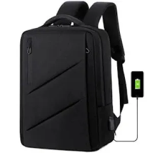 JK Anti-theft Laptop Travel Backpack with USB Charging Port