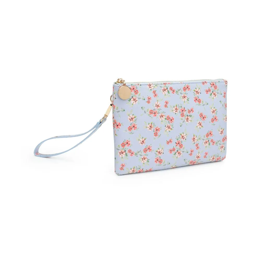 Joan Floral Wristlet