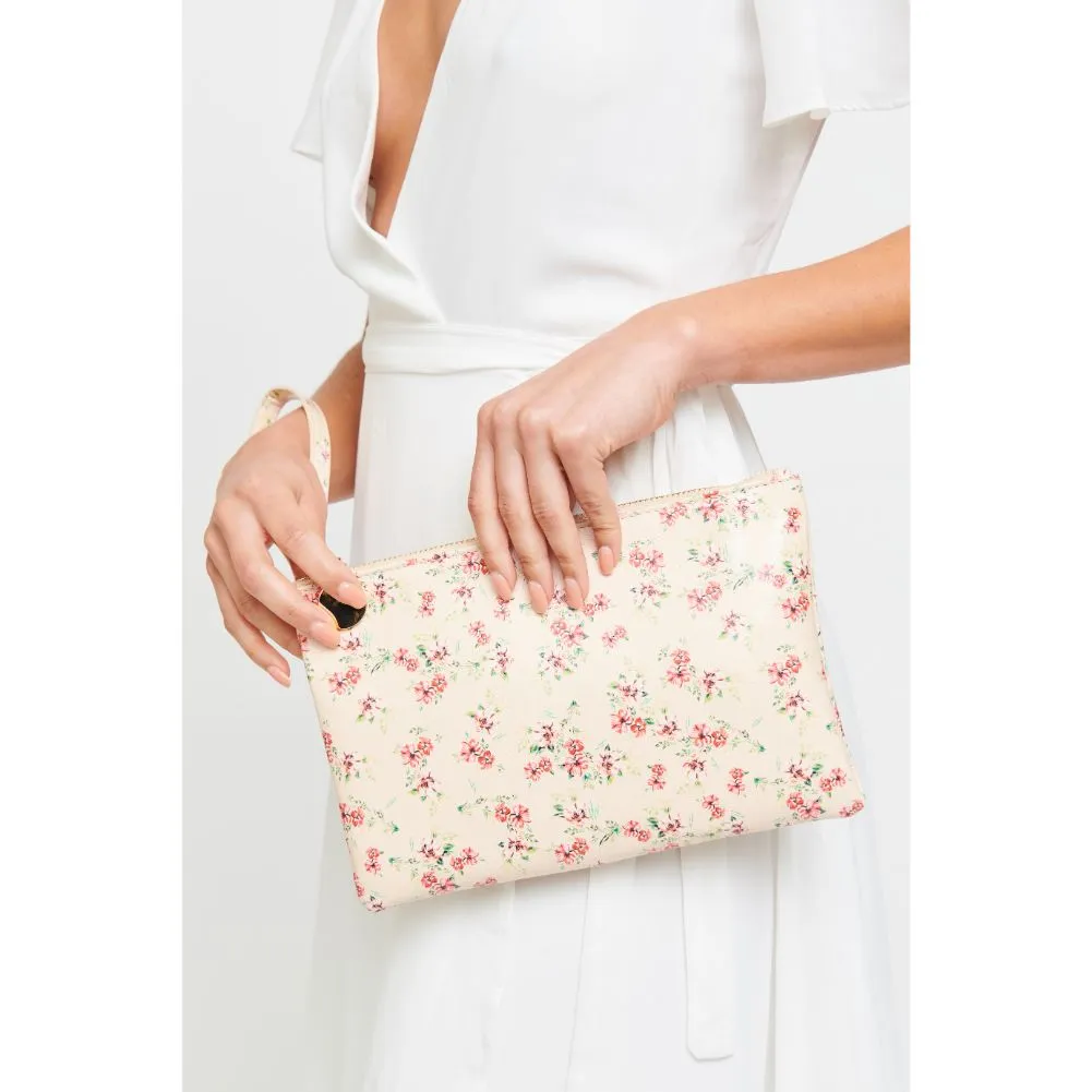 Joan Floral Wristlet