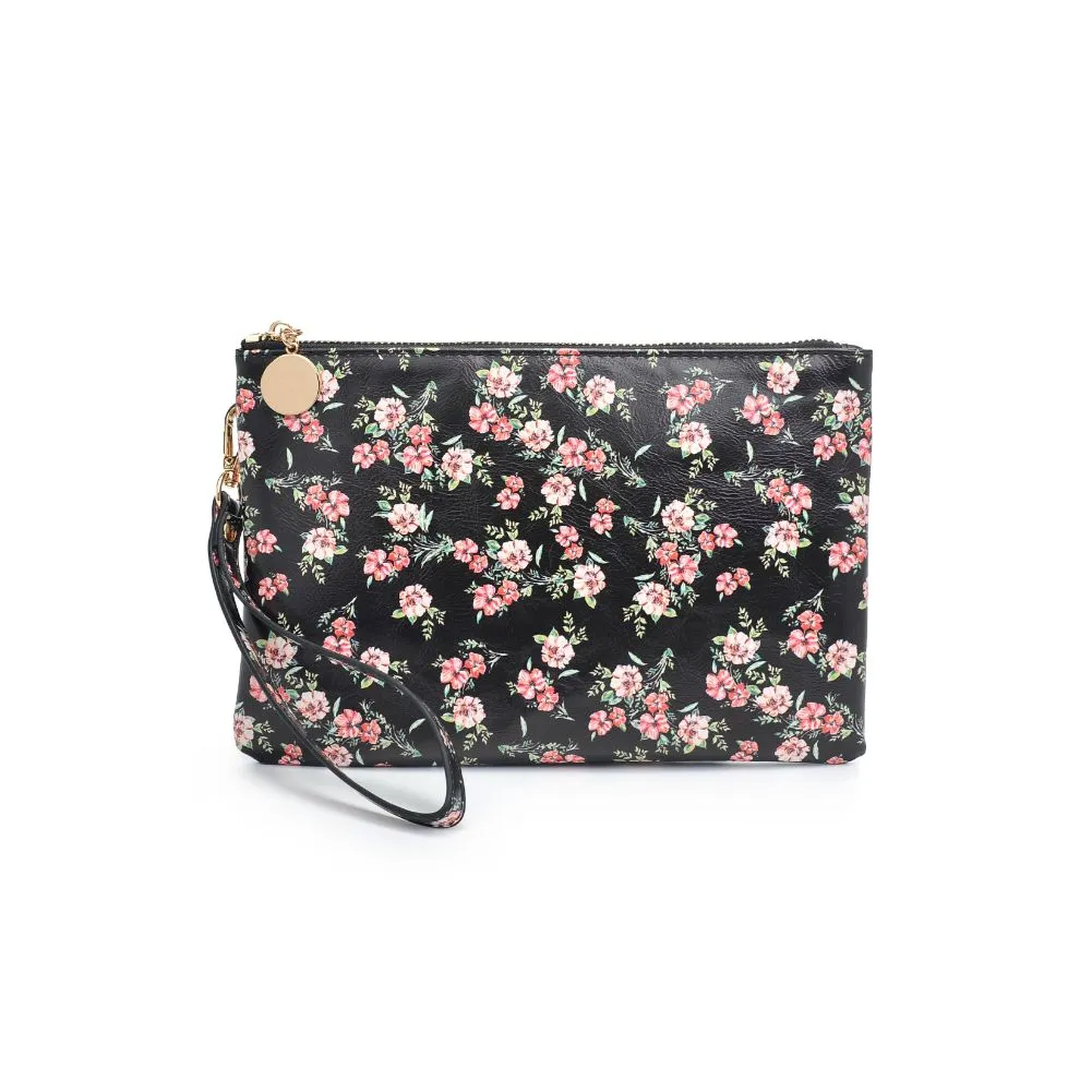 Joan Floral Wristlet